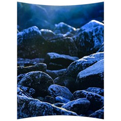 Big Rocks Illuminated By Sunlight Print Back Support Cushion by dflcprintsclothing