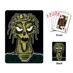 Ugly Monster Portrait Drawing Playing Cards Single Design (Rectangle)