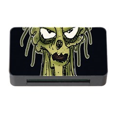 Ugly Monster Portrait Drawing Memory Card Reader With Cf by dflcprintsclothing