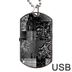 Frequencies Dog Tag Usb Flash (two Sides) by MRNStudios