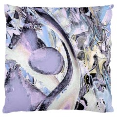 Landslide Baby Blue Standard Flano Cushion Case (two Sides) by MRNStudios