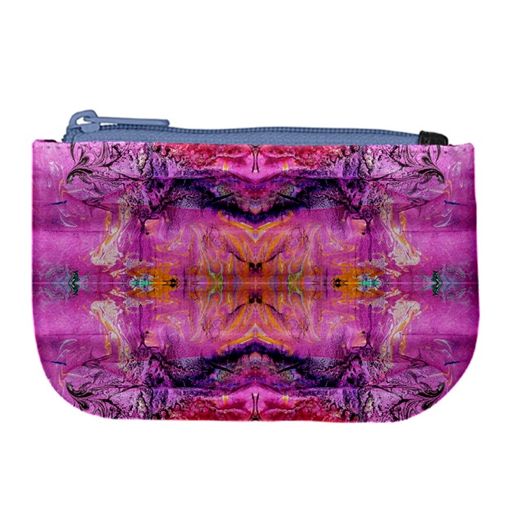 Magenta kaleidoscope Large Coin Purse