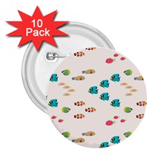 Underwater World 2 25  Buttons (10 Pack)  by SychEva