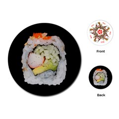 California Roll Playing Cards Single Design (round) by snackkingdom