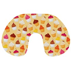 Cupcakes Love Travel Neck Pillow