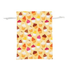 Cupcakes Love Lightweight Drawstring Pouch (M)