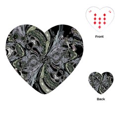 Insect Portrait Playing Cards Single Design (heart) by MRNStudios