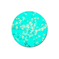 Pop Art Neuro Light Magnet 3  (round) by essentialimage365