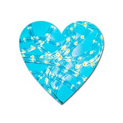 Pop Art Neuro Light Heart Magnet by essentialimage365