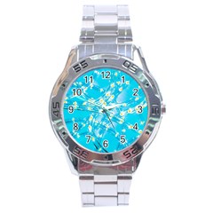 Pop Art Neuro Light Stainless Steel Analogue Watch by essentialimage365