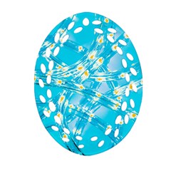 Pop Art Neuro Light Ornament (oval Filigree) by essentialimage365