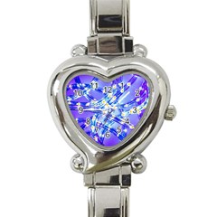 Pop Art Neuro Light Heart Italian Charm Watch by essentialimage365