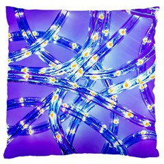 Pop Art Neuro Light Large Cushion Case (two Sides) by essentialimage365