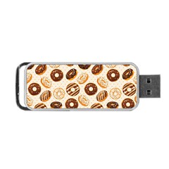 Chocolate Donut Love Portable Usb Flash (two Sides) by designsbymallika