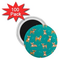 Cute Chihuahua Dogs 1 75  Magnets (100 Pack)  by SychEva