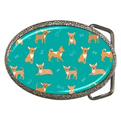 Cute Chihuahua Dogs Belt Buckles by SychEva
