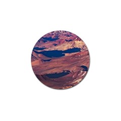 Atacama Desert Aerial View Golf Ball Marker (4 Pack) by dflcprintsclothing