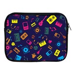 Seamless Musical Pattern Apple iPad 2/3/4 Zipper Cases Front