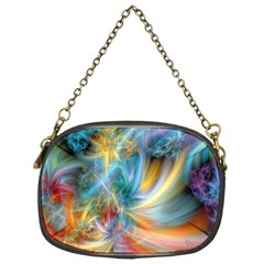 Colorful Thoughts Chain Purse (one Side) by WolfepawFractals