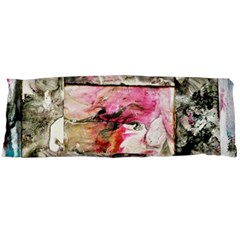 Marbling Collage Body Pillow Case (dakimakura) by kaleidomarblingart