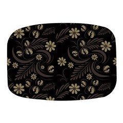 Folk flowers pattern  Mini Square Pill Box