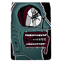 Colored Creepy Man Portrait Illustration Removable Flap Cover (s) by dflcprintsclothing