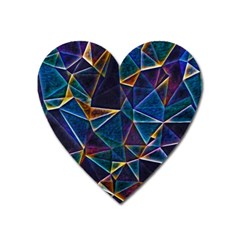 Broken Bubbles Heart Magnet by MRNStudios