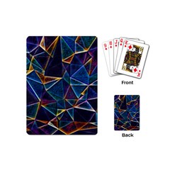 Broken Bubbles Playing Cards Single Design (mini) by MRNStudios