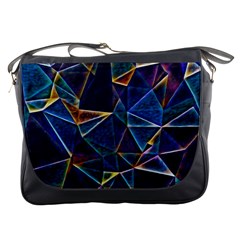 Broken Bubbles Messenger Bag by MRNStudios