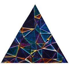 Broken Bubbles Wooden Puzzle Triangle by MRNStudios