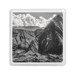 Machu Picchu Black And White Landscape Memory Card Reader (square) by dflcprintsclothing