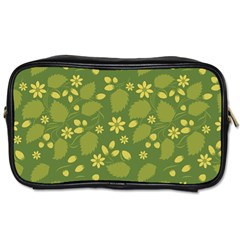 Folk Flowers Pattern Floral Surface Design  Toiletries Bag (one Side) by Eskimos