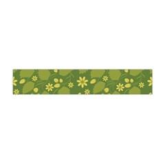 Folk Flowers Pattern Floral Surface Design  Flano Scarf (mini) by Eskimos