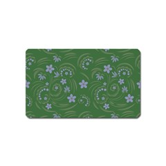 Folk Flowers Pattern Floral Surface Design Magnet (name Card) by Eskimos