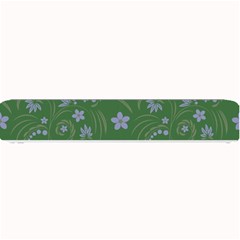 Folk Flowers Pattern Floral Surface Design Small Bar Mats by Eskimos