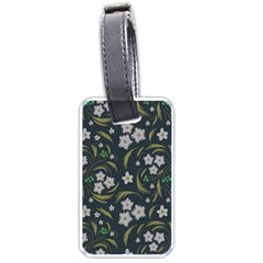 Folk Flowers Pattern Floral Surface Design Luggage Tag (one Side) by Eskimos