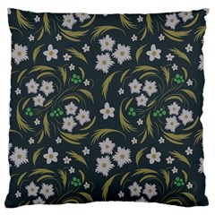 Folk Flowers Pattern Floral Surface Design Standard Flano Cushion Case (two Sides) by Eskimos
