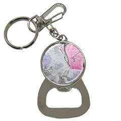 Abstract Marbling Collage Bottle Opener Key Chain