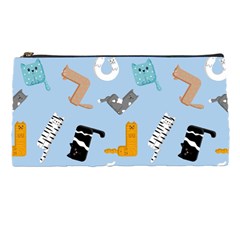 Unusual And Funny Tetris Cats Pencil Case by SychEva