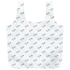 Stylized Bird Cartoon Drawing Pattern Full Print Recycle Bag (xxxl) by dflcprintsclothing