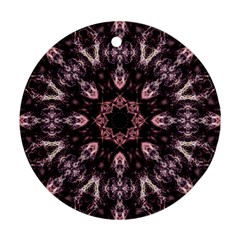 Rose Gold Mandala Ornament (round) by MRNStudios