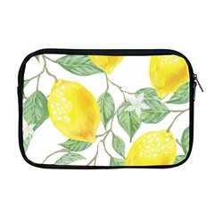 Vintage Lemons Apple Macbook Pro 17  Zipper Case by SomethingForEveryone