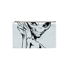 Paul Alien Cosmetic Bag (small) by KenArtShop