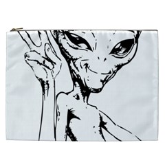 Paul Alien Cosmetic Bag (xxl) by KenArtShop