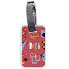 50s Luggage Tag (one Side) by InPlainSightStyle