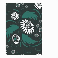 Folk Flowers Pattern Small Garden Flag (two Sides) by Eskimos