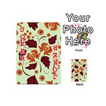 Folk flowers pattern Playing Cards 54 Designs (Mini) Front - Joker2
