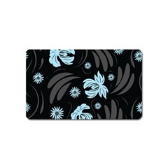 Folk Flowers Pattern Magnet (name Card) by Eskimos