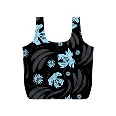 Folk Flowers Pattern Full Print Recycle Bag (s) by Eskimos