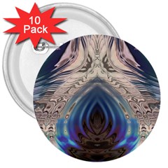 Desert Bloom 3  Buttons (10 Pack)  by MRNStudios